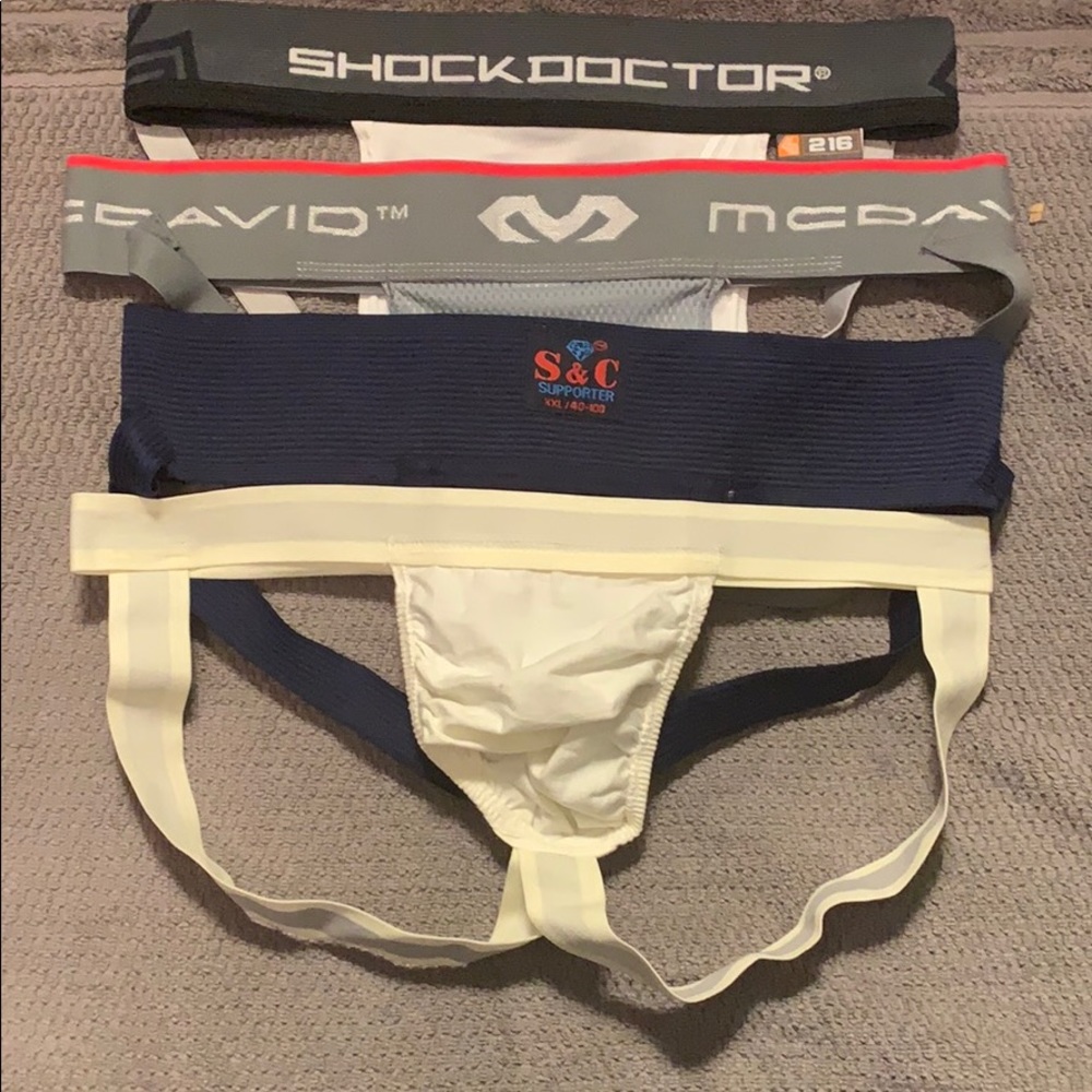 Lot of 4 Jockstraps XXL all new condition